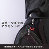 fuyumo Zipper Pull Zipper Assist [6 Pieces] (Orange & Black)