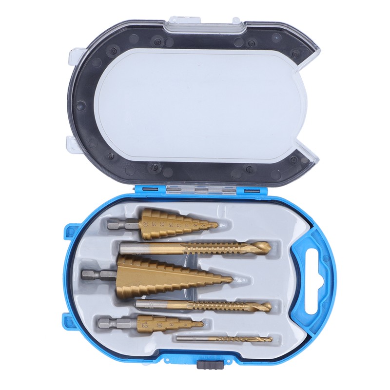 Step Drill Bits Serrated Spiral Bits High Speed Steel Woodworking