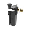 Fluidmaster 6720-S-001-P10 6000 S/E Non Delay WC Fill Valve, Black