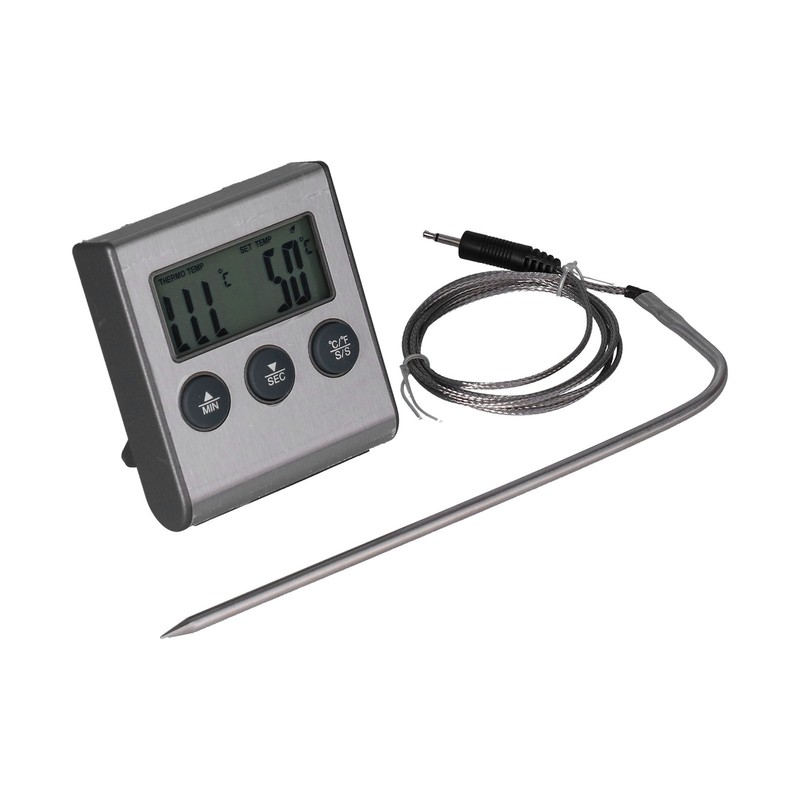 Magnet Design Barbecue Thermometer Food Meat Temperature Meter with Alarm