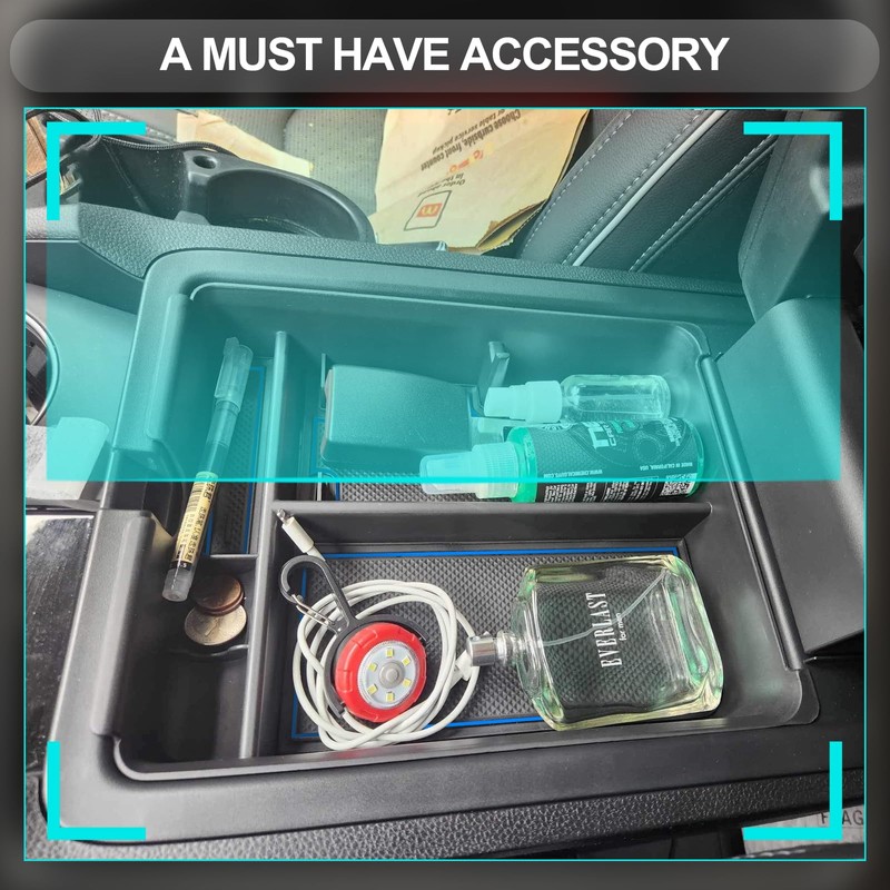 CDEFG 2023 2024 2025 Pilot Center Console Organizer Tray for