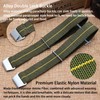 Nizonlaie Elastic Nylon Watch Band French Troops Paratrooper Military Parachute