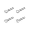 METALLIXITY Shoulder Swing Lifting Bolts M8x30mm 4pcs 304 Stainless Steel