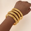 Gold Bracelets for Women, Gold Bangles for Women Chunky Bangle