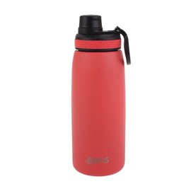 Oasis Stainless Steel Double Wall Insulated Sports Bottle W/Screw-Cap 780Ml - Coral