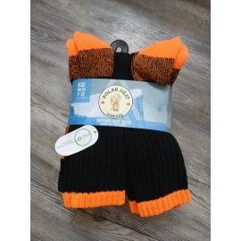 Polar Heat Nanuuq Men's Winter Boot Socks 6 Pairs