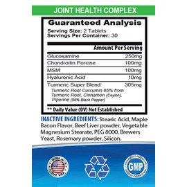 Dog Skin and Coat Supplements - PET Joint Health Complex with Turmeric - Dogs and Cats - MSM GLUCOSAMINE - Immune Boost - Dog Vitamins Senior Chews - 2 Bottles (120 Tablets)