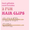 Flower Girl Hair Clips (Set of 2) | Flower Girl