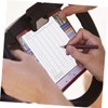 OHPHCALL 3sets Golf Supply Sports Exam Accessory Scorecards Competition Supply