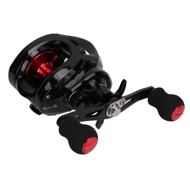 7.2:1 High Speed Baitcasting Reel Strong Braking Force Durable Magnetic