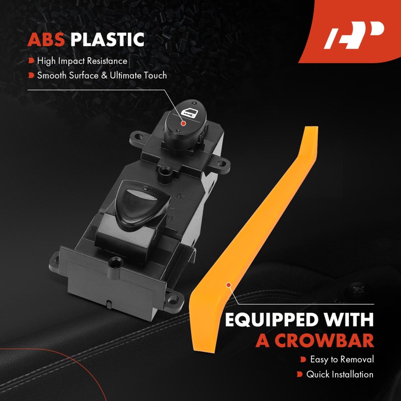 A-Premium Power Window Switch Compatible with Honda Civic 2006-2011, Front