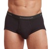 Stanfields Men’s Briefs, 6-Pack (Black, X-Large)