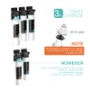 Frizzlife SED15R-HF Replacement Housing Kit With SED15R Filter Cartridge Inside