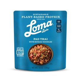 Loma Linda - Plant-Based Complete Meal Solution Packets (Pad Thai with Konjac Noodles (10 oz.), 1 Pack)