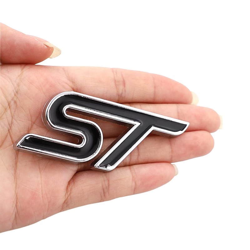 1 Piece 3D Metal ST Sticker Car Head Emblem Badge