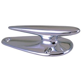Perko 0566DP4CHR Chrome Plated Cleats - 4-1/2", White