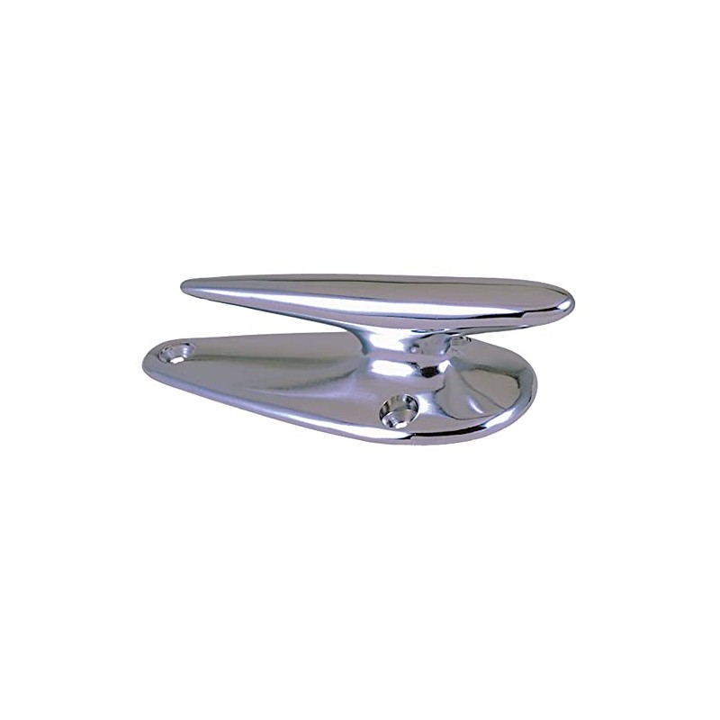 Perko 0566DP4CHR Chrome Plated Cleats - 4-1/2", White