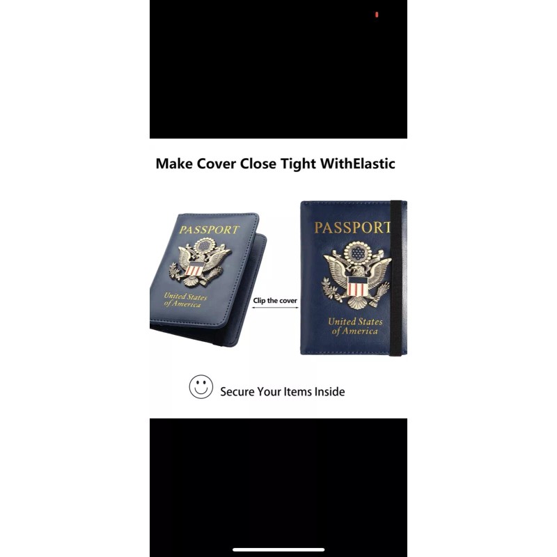 Unbranded USA PASSPORT COVER