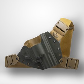Kenai Chest Holster for a Ruger - MAS Grey/Coyote (Model - Wrangler, Right)