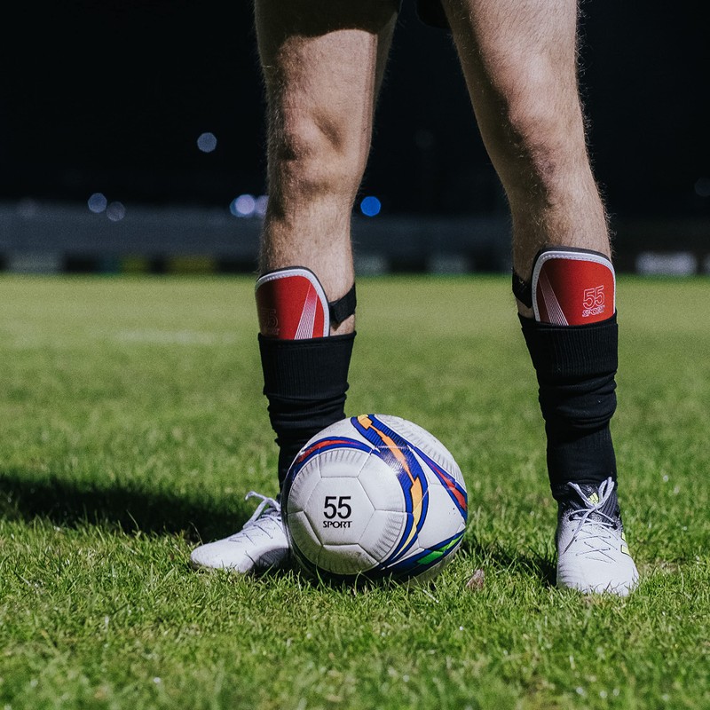 55 Sport Vortex Club Adult & Junior Protective Football Shin