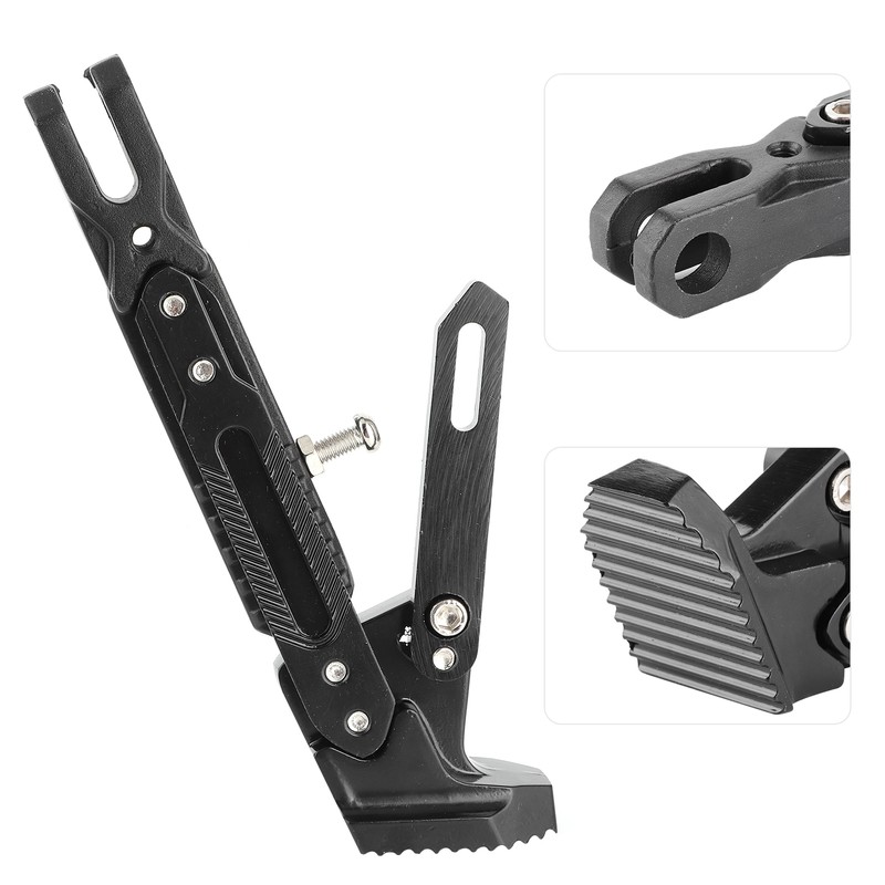 Universal Motorcycle Side Stand Adjustable Foot Brace Parking Leg Kickstand