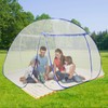 GQWCSQ Mosquito Net for Bed,Pop Up Mosquito Tent,Folding 12-inch Portable