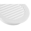 Steinberg14 White Ventilation Grille 100 mm - Plastic Exhaust Grille