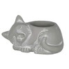 Classic Home and Garden 260010P-396 Cat Planter, Small, Natural