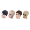 1pc Bamboo Fiber Wig Cap Comfortable Elastic Wig Cap for