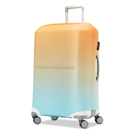 Samsonite Printed Luggage Cover, Blue/Orange Ombre, Extra Large