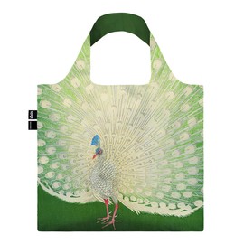 LOQI Ohara Koson - Pauw/Peacock c. 1925-1936 Recycled bag, green, Western, Green, Western