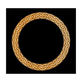 Purflex® Guitar Rosette, Celt 2, with 4 1/4" ID