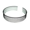 Comb Type Headband, Black, 80 pairs, Set of 2, Head