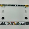 Supdanautodechere Tropical Parrots with Green Palm Leaves License Plate Frame,