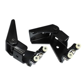 X AUTOHAUX Pair Left Right Side Power Sliding Door Roller for Honda Odyssey 1999-2004 Middle Center Sliding Door Roller Hinge Assy Replaces 72560-S0X-A53 72520-S0X-A53