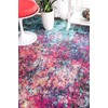 nuLOOM Reva Abstract Area Rug, 5' Round, Multi