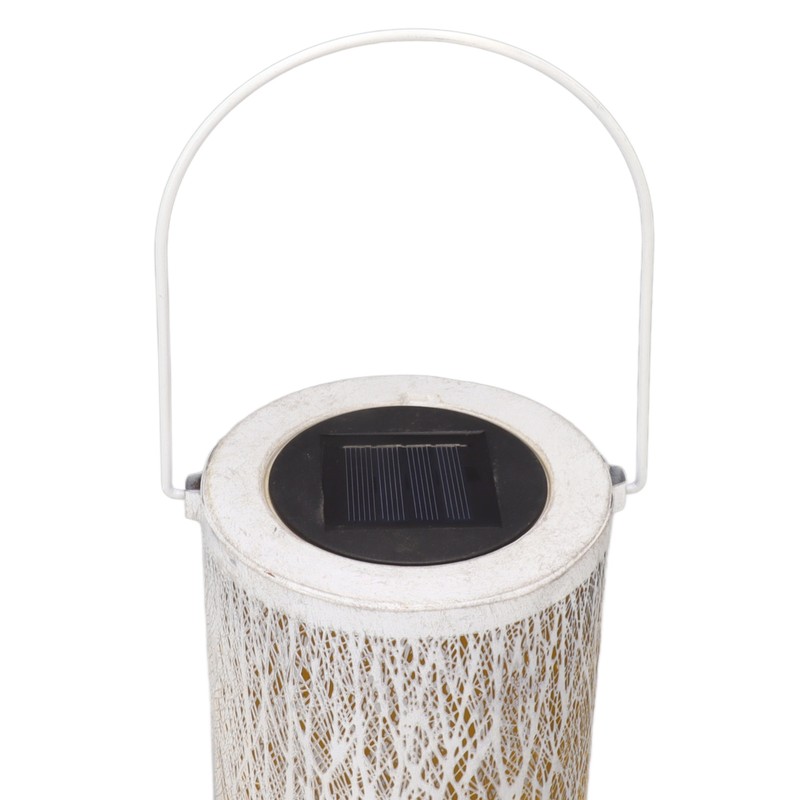 Garden Hanging Light Outdoor Solar Powered Lantern 5730LED White Forest