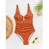 B2prity One Piece Swimsuit for Women Tummy Control V Neck