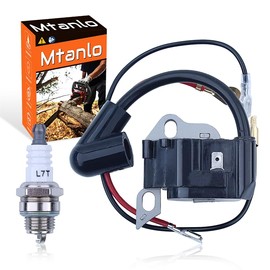 Mtanlo For MS170 Ignition Coil for Sthl 017, 018, 018C, MS170, MS180, MS180C Chainsaw 1995-2013, with Spark Plug, Replaces OEM 1130 400 1302, 11304001302 — Ignition Coil Kit
