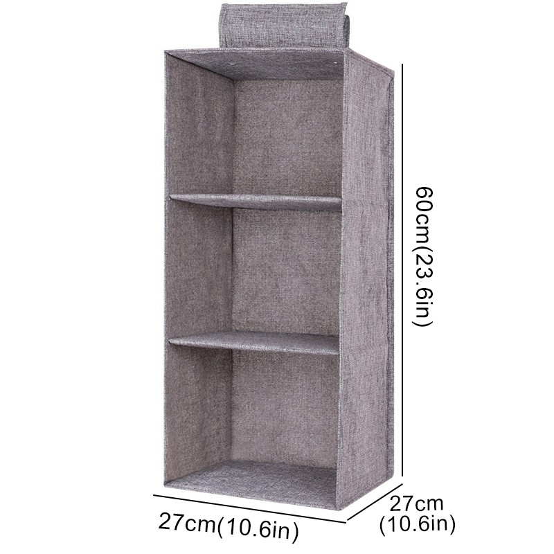 Wardrobe Hanging Storage Bag – Interlayer Drawer-Type Clothes Organizer for
