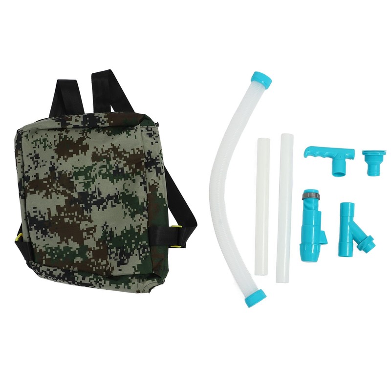 Handheld Backpack Sprayer Kit, Adjustable Shoulder Strap Fertilizer Spreader, for