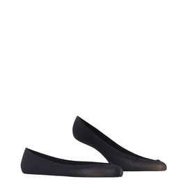 FALKE Women's Seamless Step W IN Extra Low Cut No-Show Plain 1 Pair Liner Socks, Black (Black 3009), 2.5-3.5