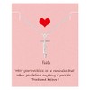 Your Always Charm Faith Cross Necklace Hope Jesus Love Pendant