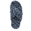 VIONIC Women's Relax Ii Open Toe Slippers, Blue Multi Woven
