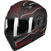ILM Motorcycle Dual Visor Flip up Modular Full Face Helmet