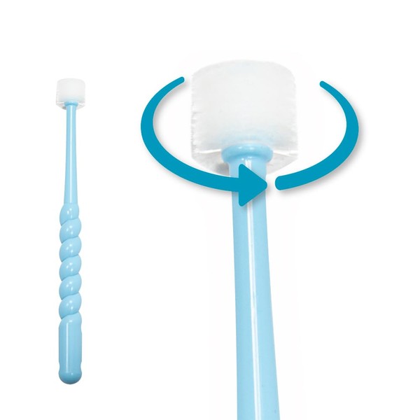 Oralieve 360⁰ Small Manual Tooth and Mouth Brush, Soft Bristles,