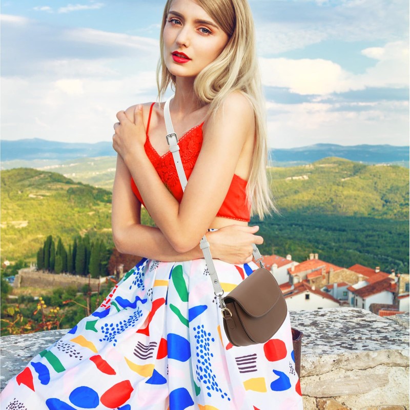 TENDYCOCO 2 Pcs Bag for Buckle cm Long Silver Bags