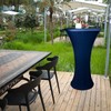 TC LUDUAN 2 Pack 24x43 Inch Navy Blue Spandex Cocktail