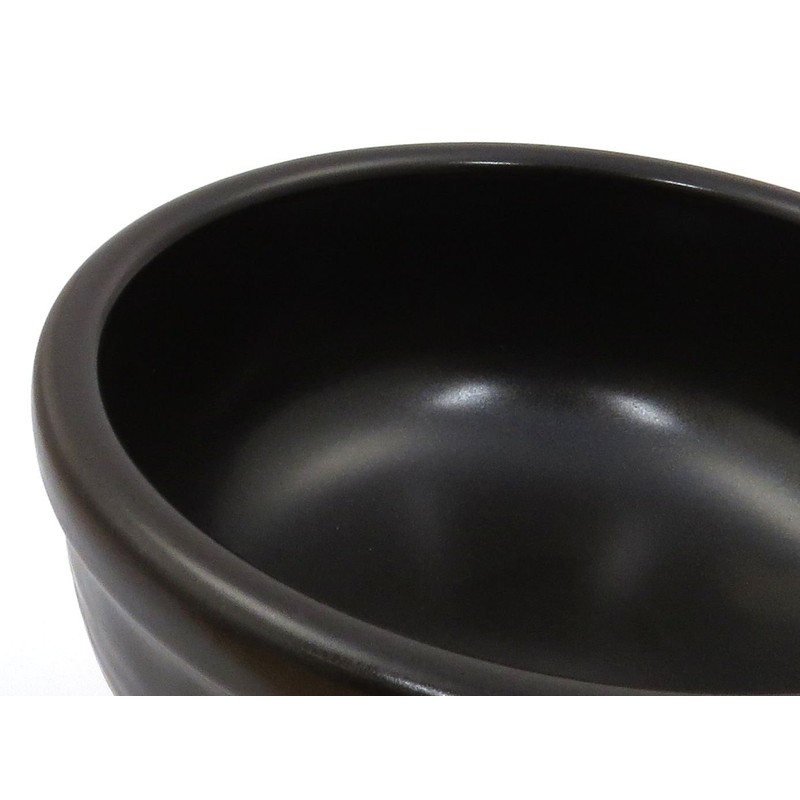 Thousand Old Burn Heat-resistant Mini bibinba Pot Black 07174 
