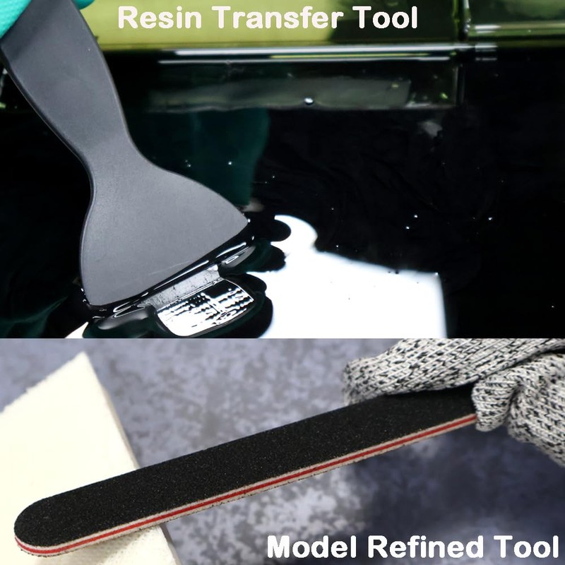 30 Piece Resin Cleaning Kit Includes 3D Model Polishing Tools,